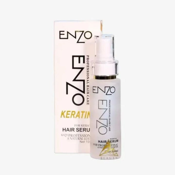 Enzo Professional Keratin Hair Serum – Anti-Frizz, Deep Nourishment & Softness for Dry Hair – Men & Women – 100ml