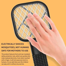 Electric Mosquito Swatter Racket with UV Light & High-Voltage Bug Zapper – Indoor/Outdoor Insect Trap