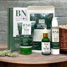 BNB Premium Facial Kit – 4 in 1 Acne Control, Brightening Glow & Organic Tea Tree Skincare Set