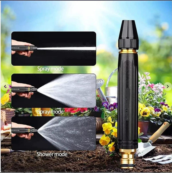 High-Pressure Power Washer Spray Gun – Car Wash, Garden Hose Nozzle & Watering Tool (Plastic)